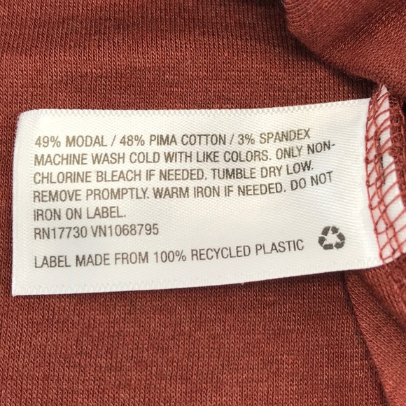 ✨ A New Day Soft Brown/Rust Long Sleeve Shirt - Picture 4 of 8